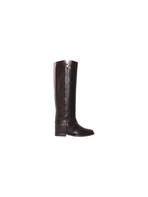 STIVALE ZEPPA 2568 DARK BROWN VIA ROMA 15 | 2568PTDM